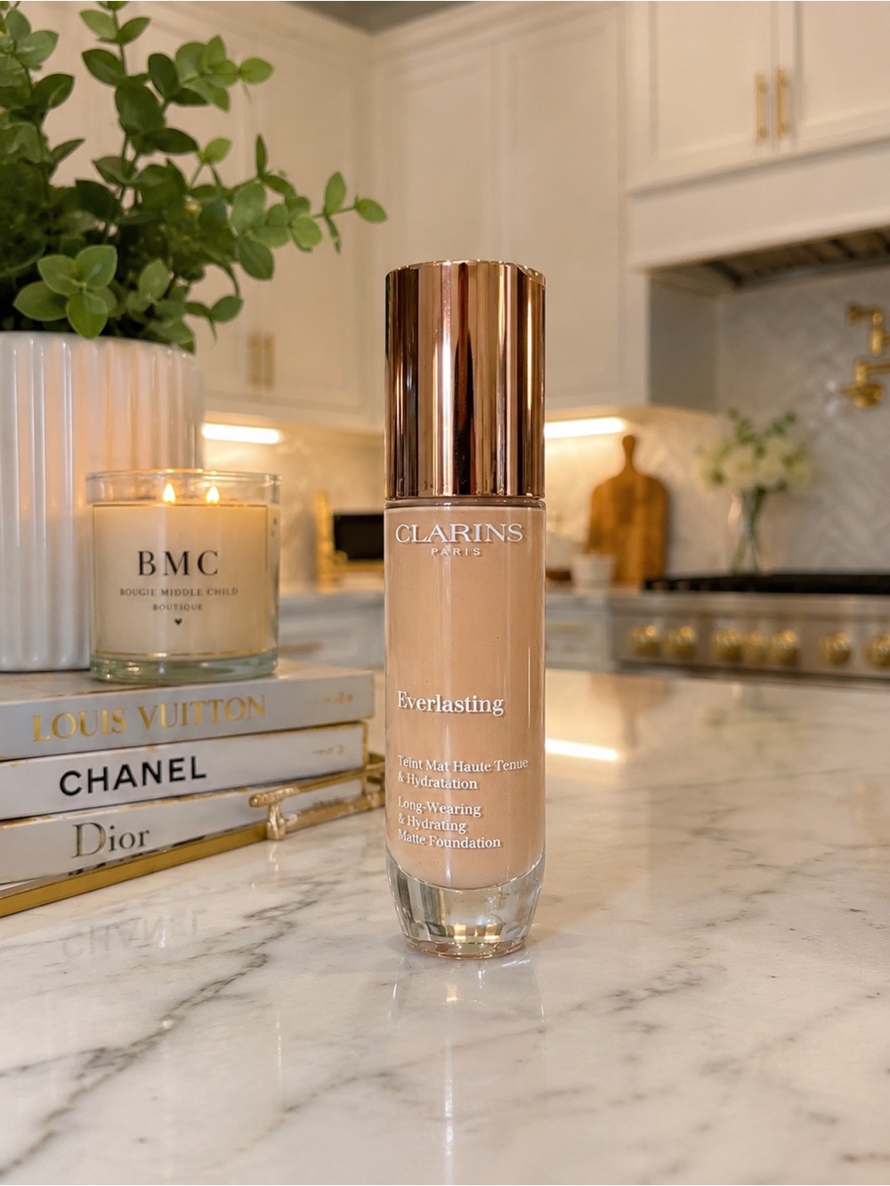✨ Clarins Everlasting Long-Wearing & Hydrating Matte Foundation | 108W Sand ✨